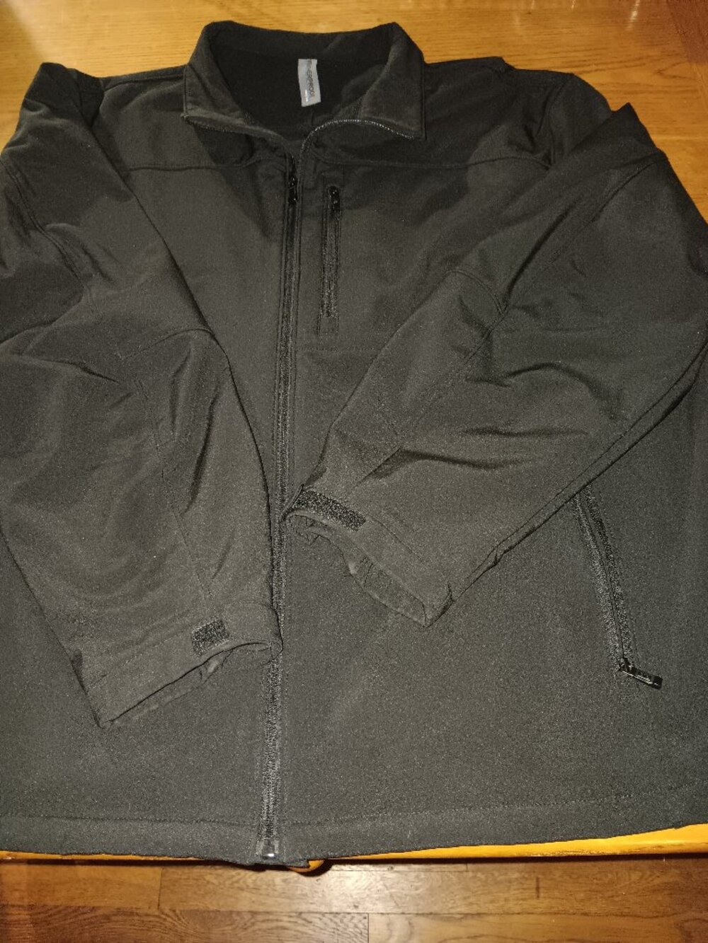 Weatherproof Men's Black Softshell Fleece Lined Jacket size 4XL